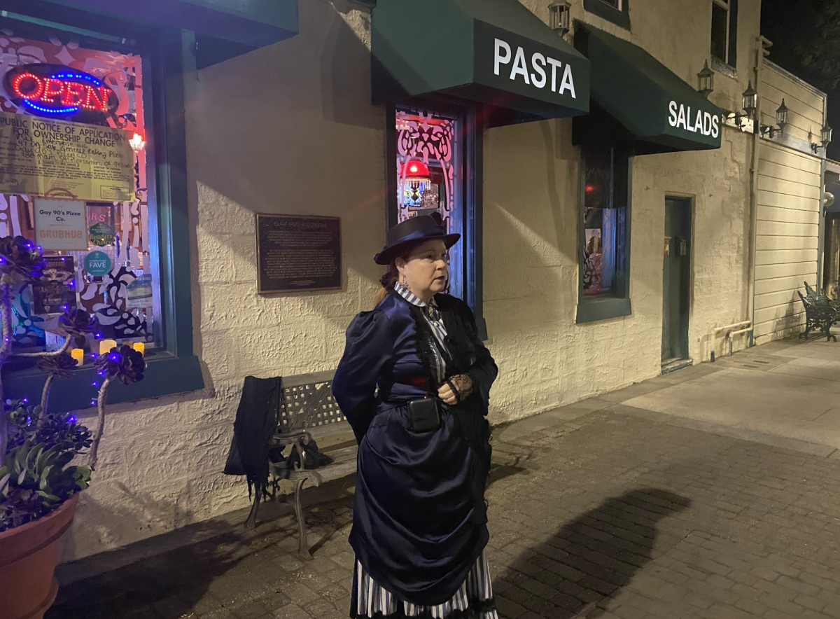 Stretching through downtown, tour guides share the haunted history of Pleasanton.